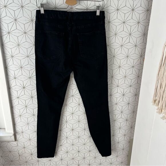 Good American Good Waist Dark Blue Skinny Jean - Picture 5 of 7